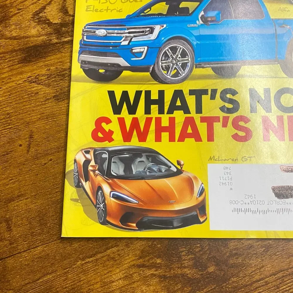 MOTOR TREND MAGAZINE-------JULY 2019